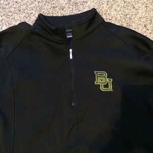 Baylor Nike Pullover 1/4 Zip Medium